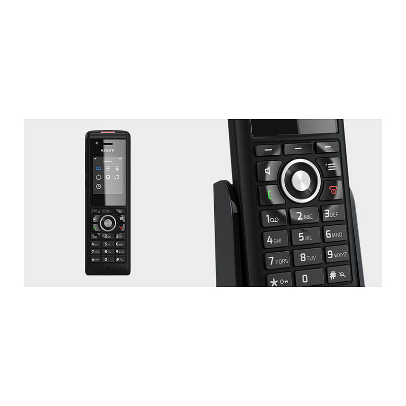 Snom Schnurloses DECT-Telefon – Robustes Gerät für Innen und Außen