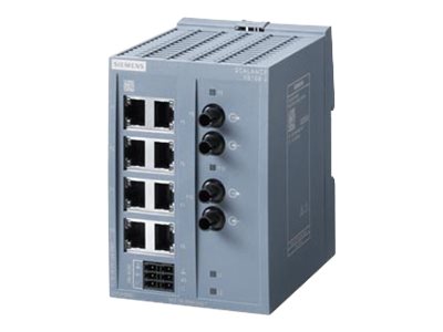 Siemens Netzwerk-Switch – 8 Anschlüsse, einfache Installation