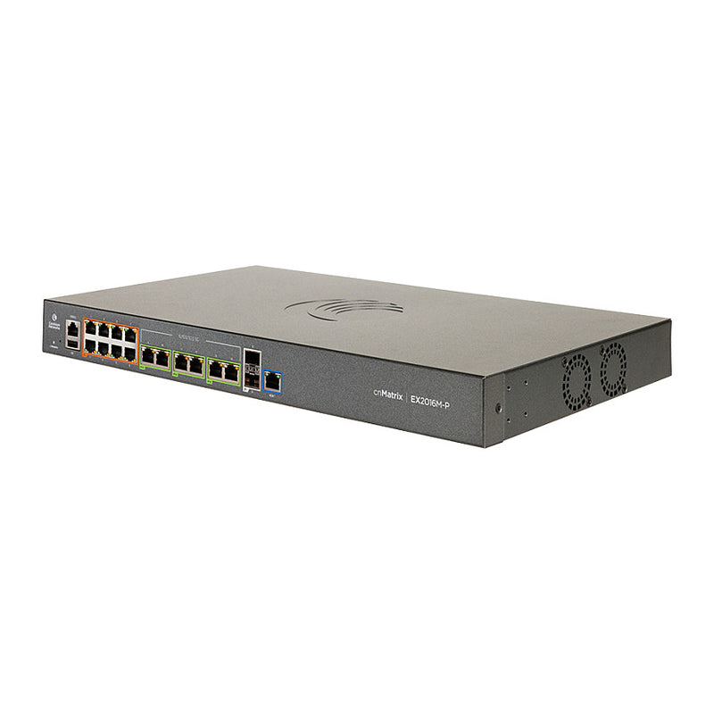 Cambium Networks Switch – 16 Anschlüsse, PoE+ Unterstützung
