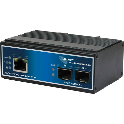ALLNET 3-Port Switch – 2.5 Gigabit, PoE Unterstützung