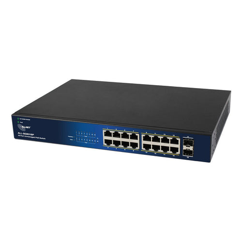ALLNET Netzwerk-Switch – 18 Ports, PoE-Unterstützung