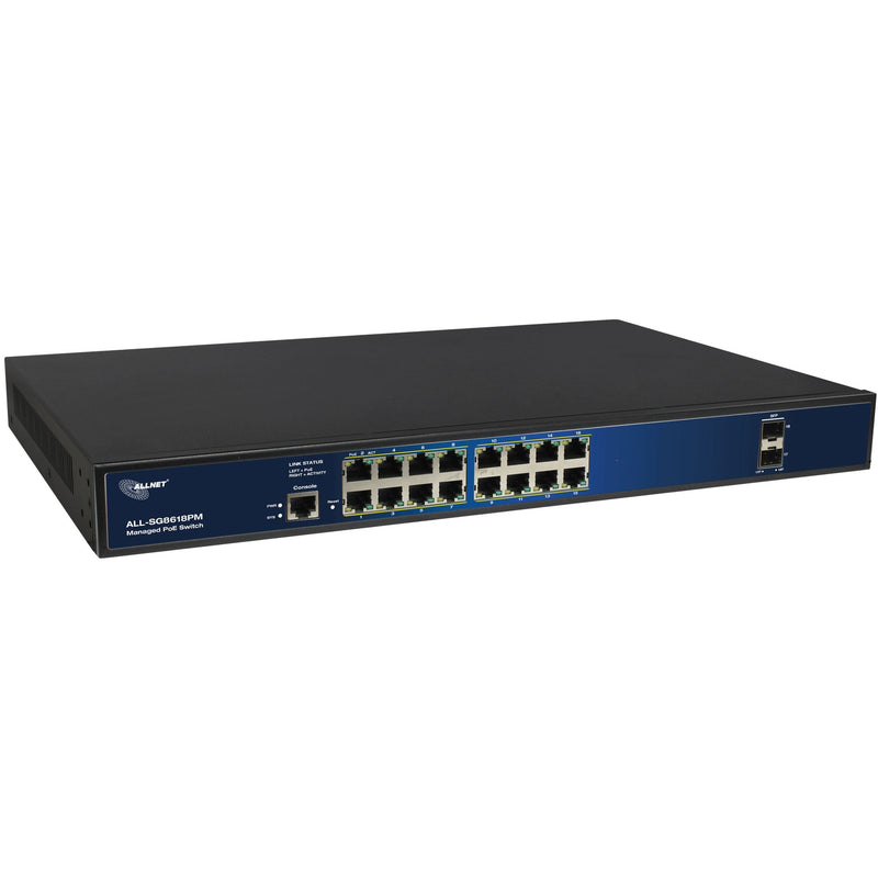 ALLNET Netzwerk-Switch – 18 Ports, einfache Verwaltung