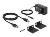 DELOCK 19" Industrie-Hub – 13 USB-Anschlüsse für effiziente Verbindung
