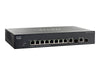 Cisco 10-Port Gigabit Switch – Für kleine Unternehmen, verwaltet