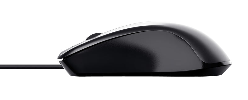 TRUST Optische Maus – Beidhändig, mit Scrollrad