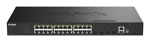 D-Link 28-Port Smart Switch – PoE+ für effizientes Netzwerk