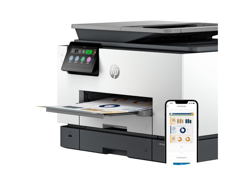 HP Officejet Pro Multifunktionsdrucker – Drucken, Scannen, Kopieren