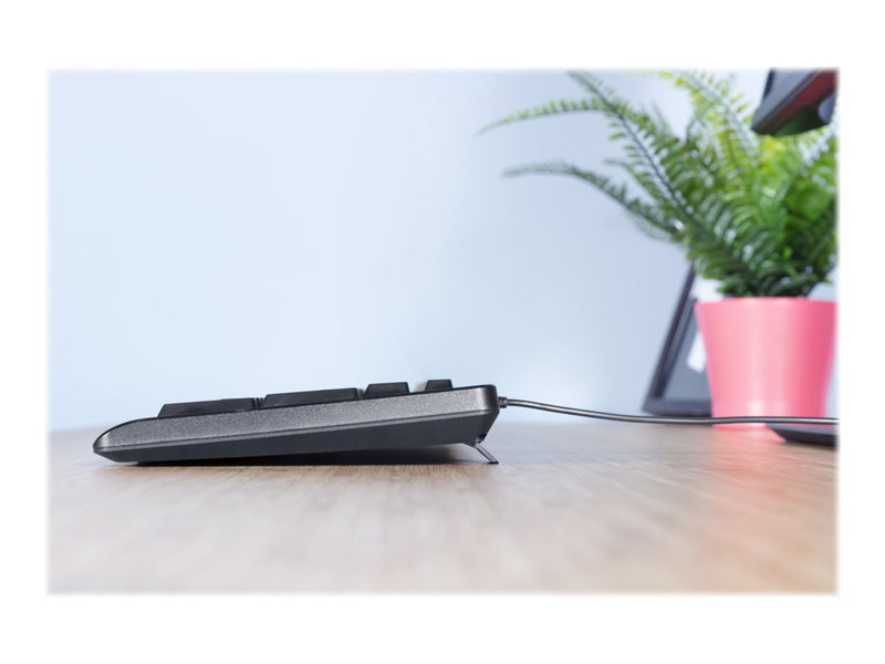 Trust USB-Tastatur – Leise Tasten, Spritzwasserschutz