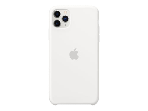 Apple Silikon-Schutzhülle – Weiß, für iPhone 11 Pro Max