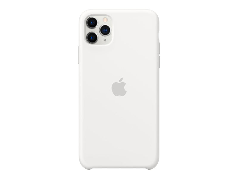 Apple Silikon-Schutzhülle – Weiß, für iPhone 11 Pro Max