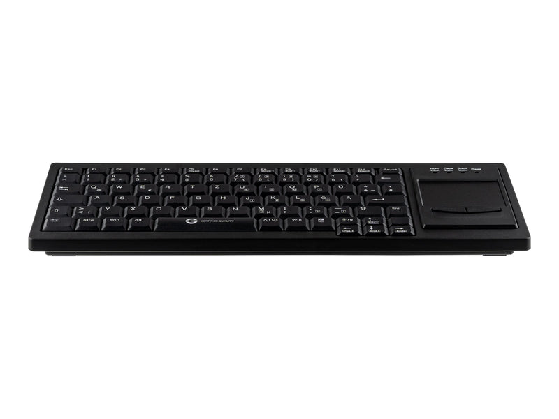 GETT Cleantype Xtra Touch Tastatur – mit Touchpad, USB-Anschluss
