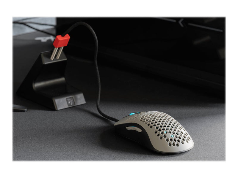 Arozzi Gaming-Maus – Leicht, 7 Tasten, USB-Anschluss