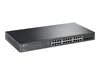 TP-Link 28-Port Gigabit Switch – 24 PoE+ Anschlüsse, Rack-montierbar