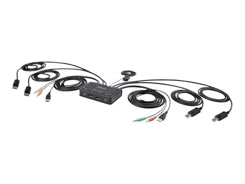 StarTech KVM Switch – 2 Monitore, 4K Unterstützung