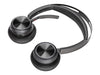 HP Poly Voyager Focus 2 Headset – Bluetooth, USB-A, inkl. Ladestation