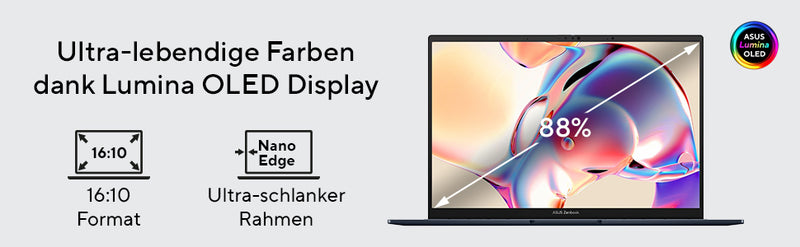 ASUS Zenbook 14" Laptop – 1 TB SSD, 16 GB RAM
