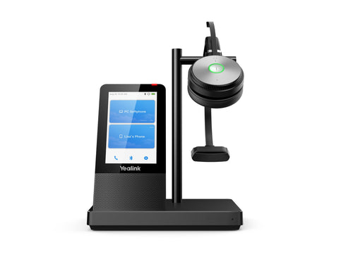 Yealink DECT Headset – Kabellos, Touchscreen-Basis