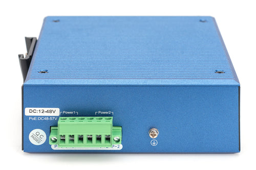Digitus Netzwerk-Switch – 8 PoE+ Anschlüsse, robust für extreme Bedingungen