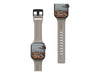 UAG Scout Silikon-Uhrarmband – Für Apple Watch, Titan-Look