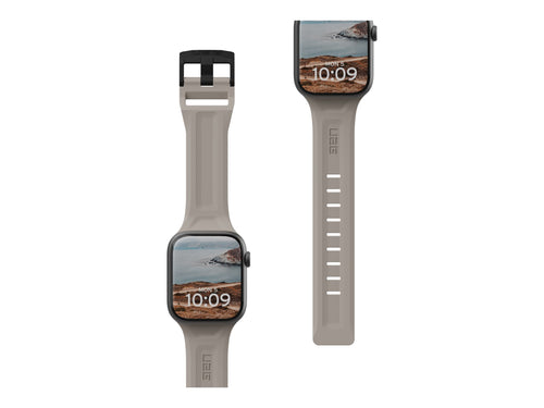 UAG Scout Silikon-Uhrarmband – Für Apple Watch, Titan-Look