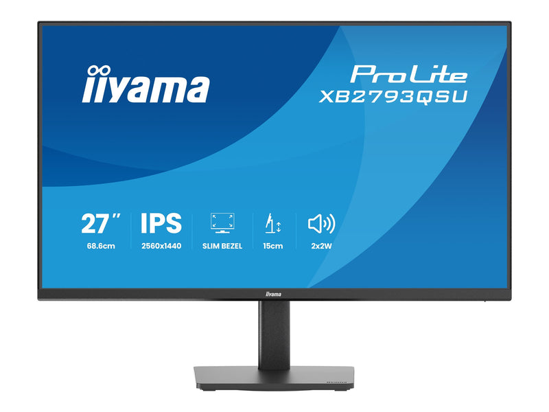 Iiyama 27" LED-Monitor – QHD, schnelle Reaktionszeit