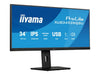 Iiyama 34" LED-Monitor – 2K-Auflösung, IPS-Technologie