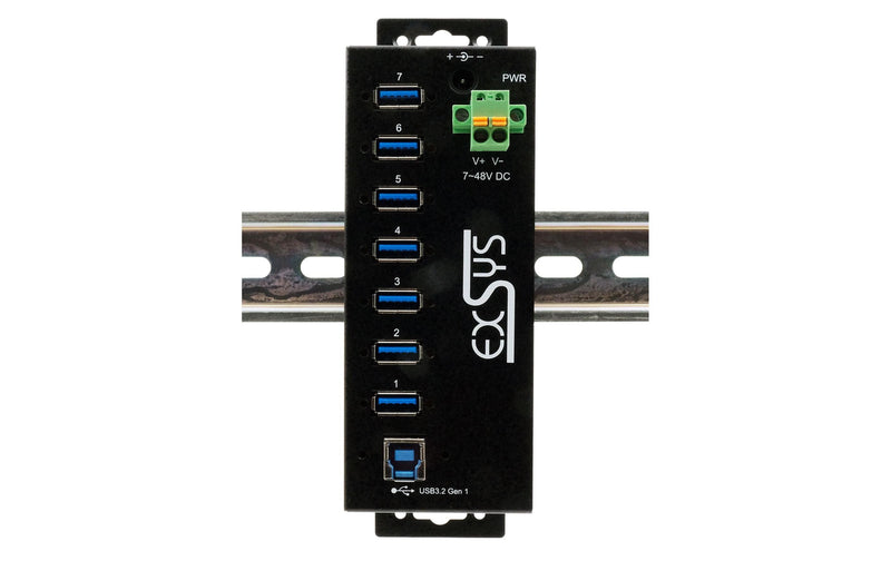 Exsys USB-Hub 7-Port – für schnelles und sicheres Verbinden