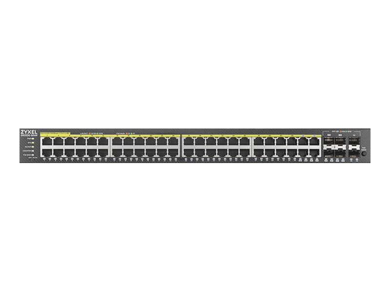 Zyxel Managed Switch – 48 Anschlüsse, PoE+ für Netzwerke