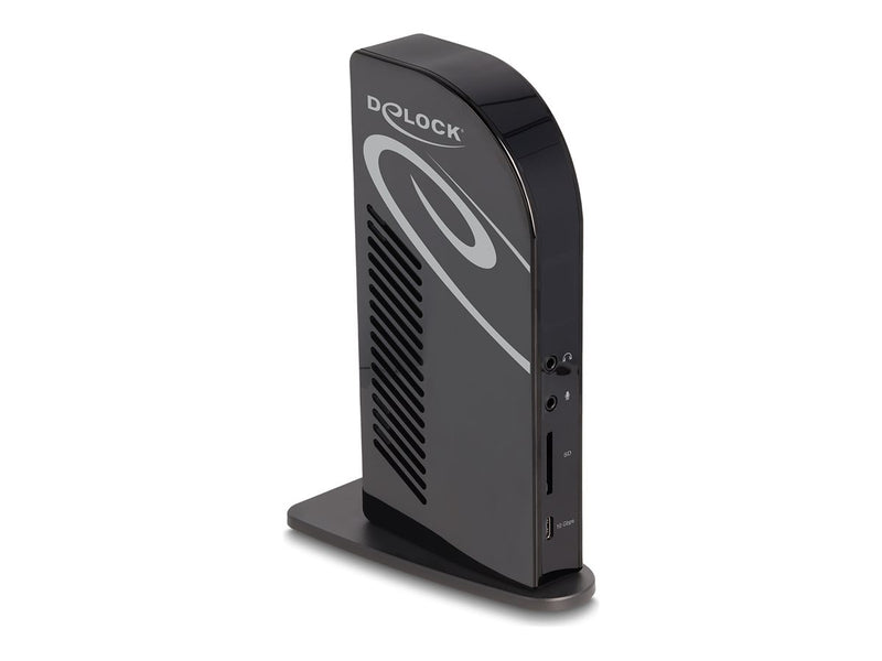 DELOCK Dockingstation – 3 Bildschirme, 4K-Auflösung