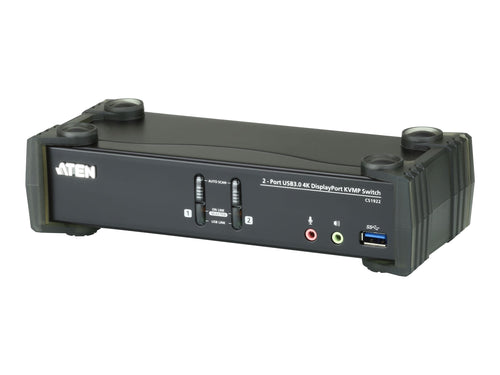 ATEN KVMP Switch – 4K-Display, USB 3.1 Hub