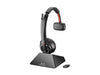 HP Poly Savi 7310 Headset – Kabellos, sicher für vertrauliche Gespräche
