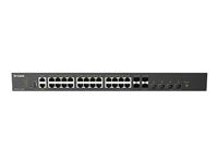 D-Link Netzwerk-Switch – 24 Ports, 10-Gigabit für schnelles Internet