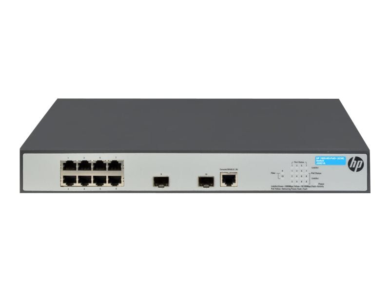 HP Enterprise 8-Port Switch – Gigabit Ethernet, PoE+ Unterstützung