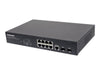INTELLINET 8-Port Switch – Gigabit Ethernet, PoE+ Unterstützung