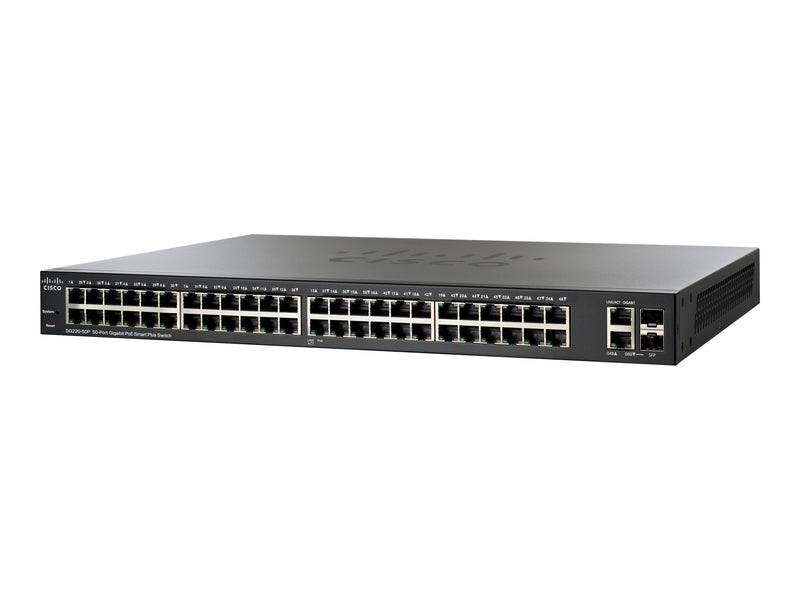 Cisco 50-Port Gigabit Switch – Power over Ethernet, einfache Verwaltung
