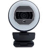 WORTMANN TERRA Webcam – Mit LED-Lichtkranz für klare Videoanrufe