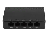 LANBERG 5-Port Gigabit Switch – Einfaches Netzwerk für Büro