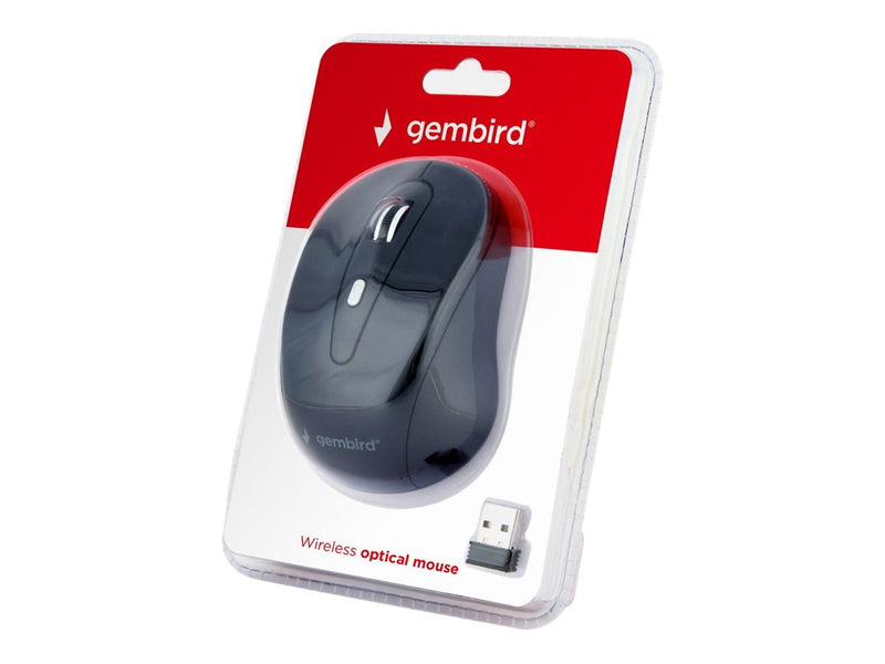 GEMBIRD Funk-Maus – Kabellos, 6 Tasten