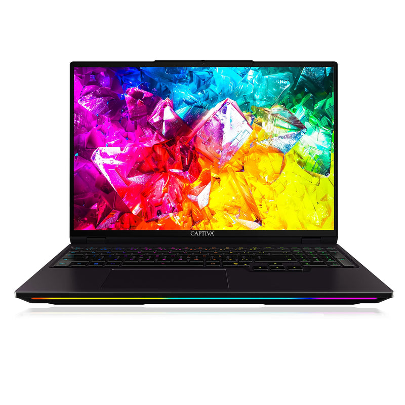CAPTIVA Gaming-Laptop 16" – Ryzen 9, 16 GB RAM, 1 TB Speicher