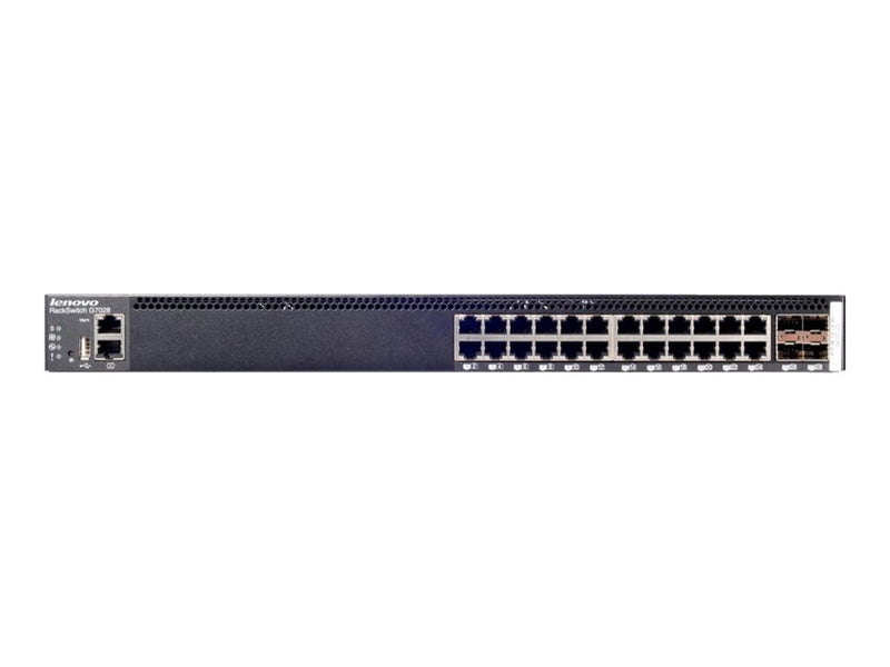 Lenovo RackSwitch – 24 Anschlüsse, Gigabit Ethernet für kleine Unternehmen