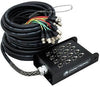 Omnitronic Multicore Kabel – 30 m, 12 Eingänge, 4 Ausgänge