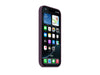 Apple Silikon Case für iPhone 16 Pro – MagSafe, pflaume