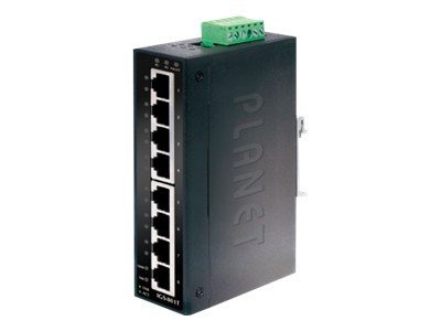 Planet Technology Gigabit Switch – 8 Ports, für DIN-Schiene