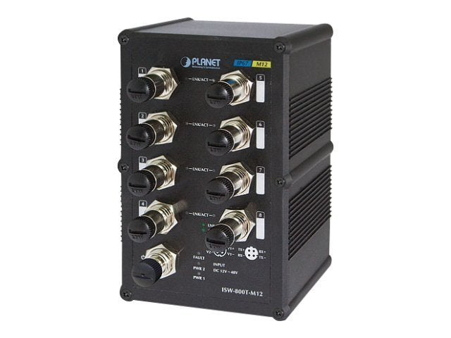 Planet Technology 8-Port Ethernet Switch – robust & wetterfest