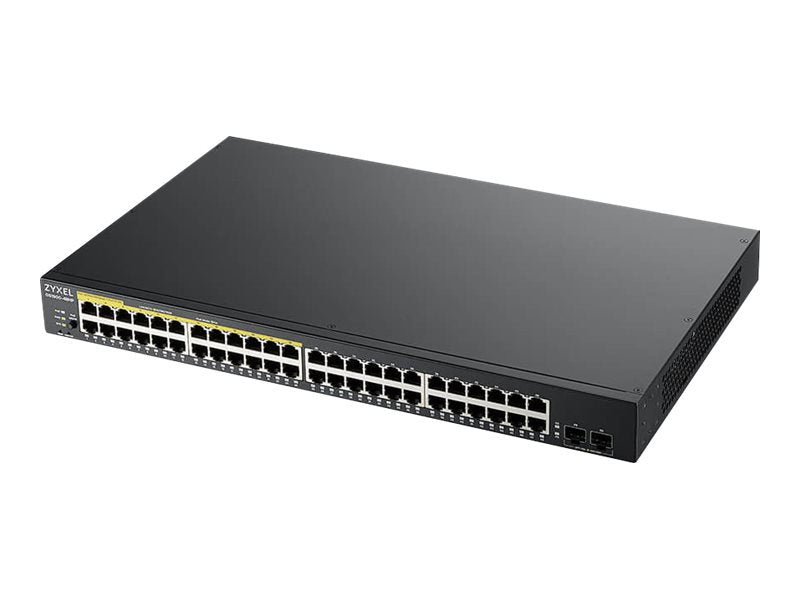 Zyxel 48-Port Gigabit Switch – Leise & PoE+ Unterstützung