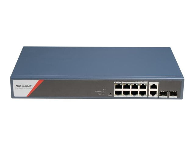 Hikvision 8-Port Smart Switch – Gigabit Ethernet, PoE für einfache Vernetzung