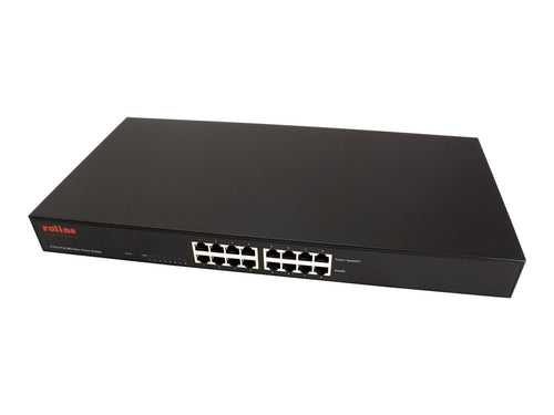 ROLINE PoE Power Supply – 8 Ports für Netzwerkgeräte