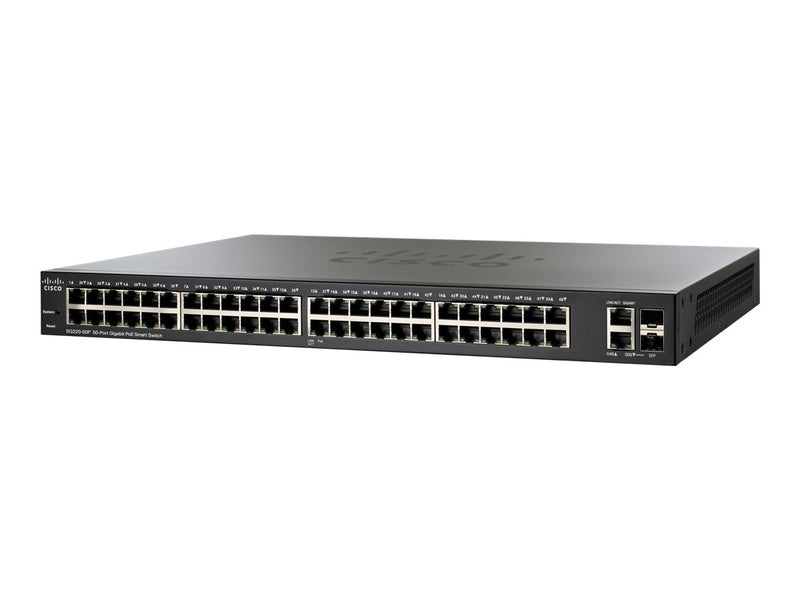 Cisco 50-Port Gigabit Switch – Power over Ethernet, einfache Verwaltung