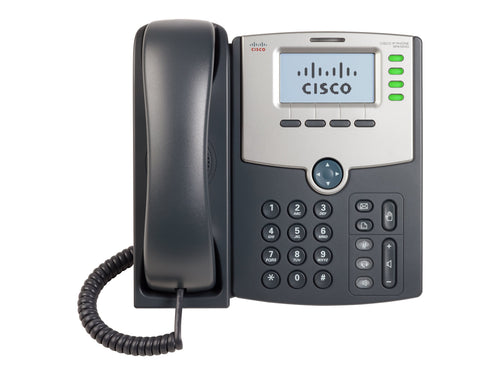 Cisco 4-Leitungs-IP-Telefon – Freisprechen, Anrufweiterleitung
