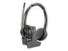 HP Poly Savi 8220 Headset – Geräuschunterdrückung, Ladestation